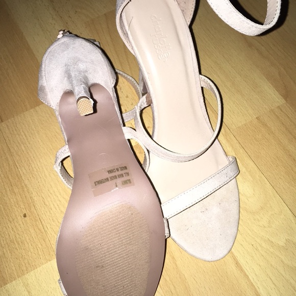 Nude Strappy Heels - Picture 2 of 3